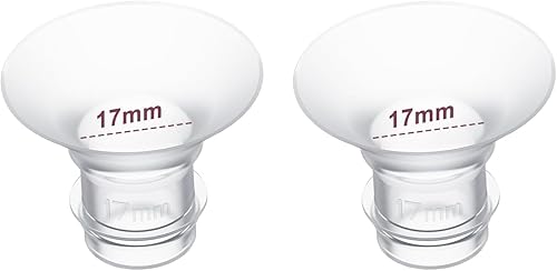 Miniatura 7 de Insertos de brida de 0.748 in, 2 unidades, compatibles con Momcozy S12 ProS9 ProS12S9 Copa de sacaleche portátil, adecuado para