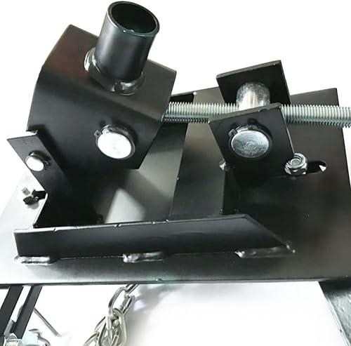 Miniatura 3 de Adaptador de gato de piso de transmisión ajustable con eje de sillín extraíble (0,5 toneladas), color negro