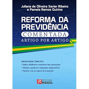 Capa do livro Reforma Da Previdência Comentada Artigo Por Artigo