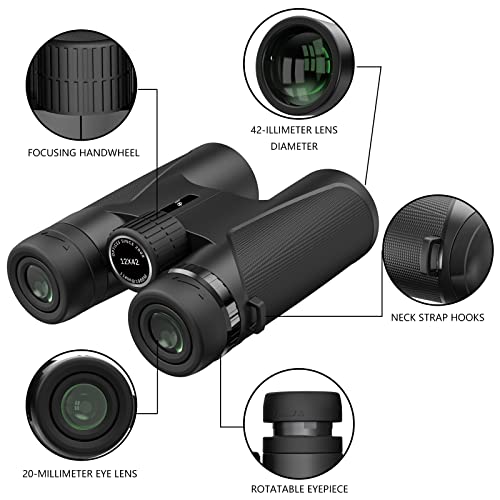 Aobon 12X42 High Definition Binoculars #TOP3