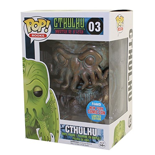 Funko - Figurine Cthulhu - Hp Lovecraft Cthulhu Patina Nycc 2015 Pop 10Cm - 0849803056735