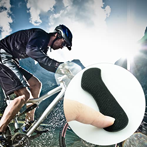 Helmpolster-Set, Universal Fahrradhelm-Schaumstoffeinsätze, 1 Set Fahrradfutterschwamm, Anti-Kollisions-Helm-Schaumstoffpolster, Helmpolsterung, Ersatz für Fahrrad, Motorrad, Fahrradhelm (Schwarz)