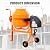 3 Cu. Ft Cement Mixer, Electric Concrete Mixer, 650W 1/3 HP Heavy Duty Concrete Mud Mixer Tools, Portable Concrete Cement Mixer with Wheels and Stand for Mortar, Stucco and Fodder
