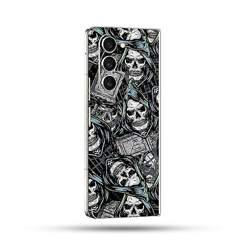 Image of MightySkins Skin Compatible with Samsung Galaxy Z Fold 5 Full Wrap - Puppy Fall | Protective, Durable, and Unique Vinyl Decal wrap Cover | Easy to Apply, Remove, and Change Styles | Made in The USA