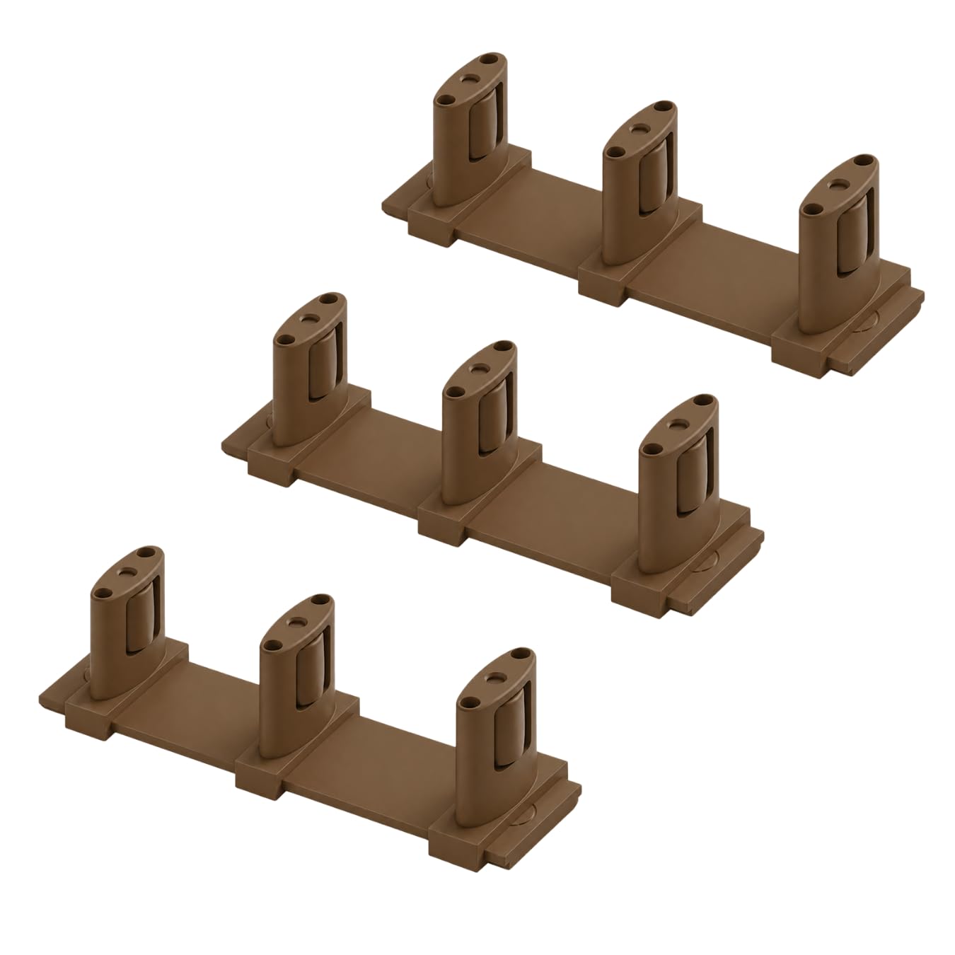 Portes de placard coulissantes marron pour sublimer votre chambre