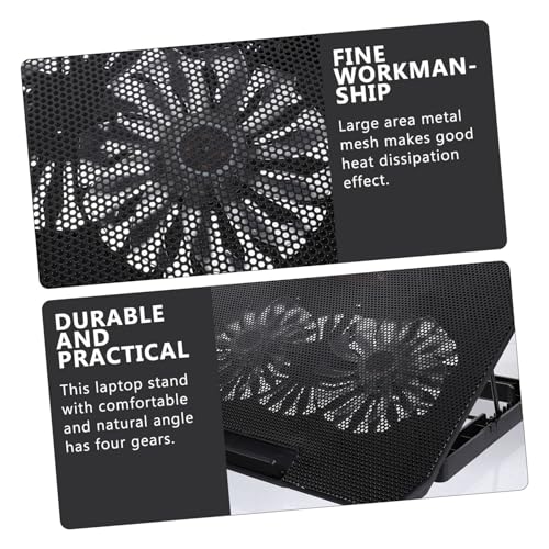 Base enfriadora POPETPOP para laptops con dos ventiladores miniatura 6