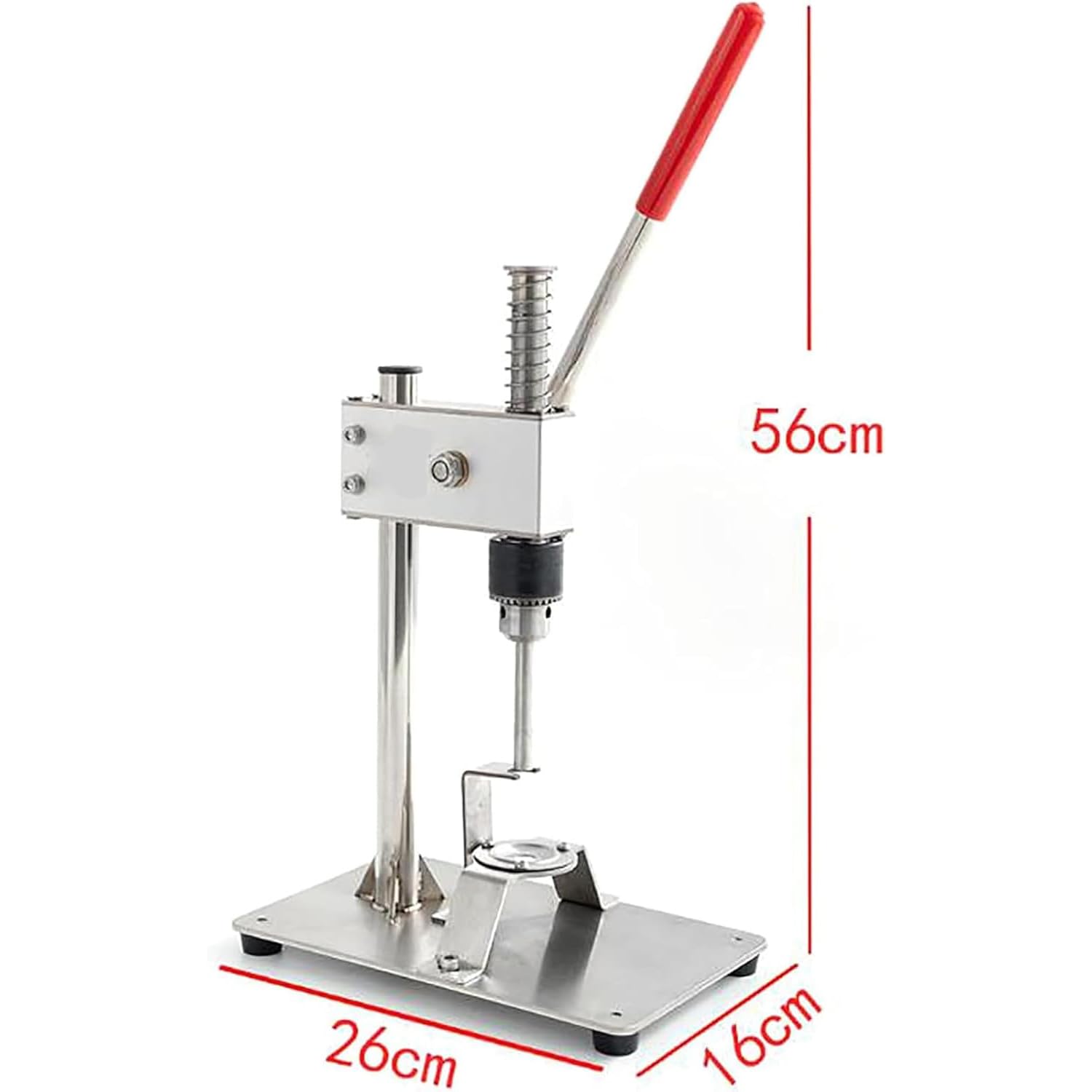 Snocciolatore Manuale, Levatorsoli per Biancospino con Testine di Snocciolatura da 9/10/11/12 Mm, Strumento Resistente per La Rimozione del Torsolo di Frutta, Acciaio Inossidabile 304