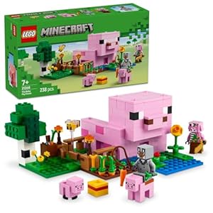 Amazon.co.jp - レゴ® マインクラフト 赤ちゃんブタのおうち 21268