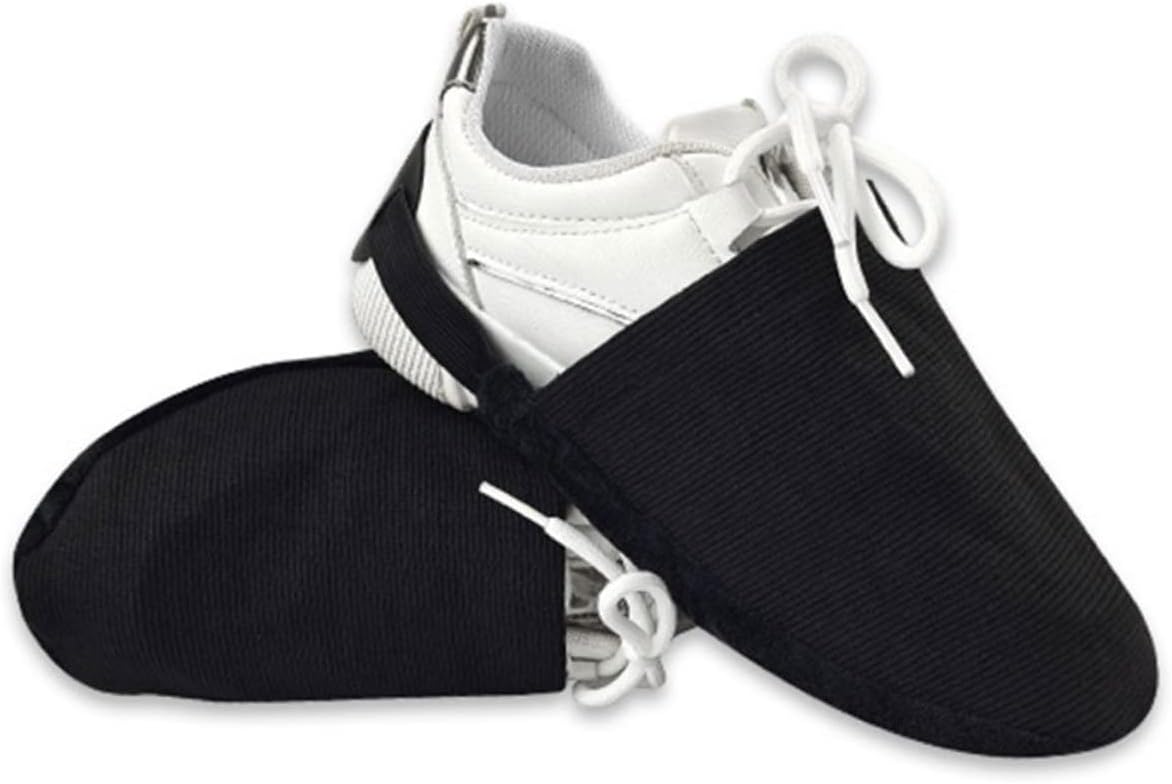 1 Pair Adjustable Bowling Shoe Covers Anti Slip Bowling Slider Half Covers for Women Essential Bowling Accessories for Improved Slide and Performance