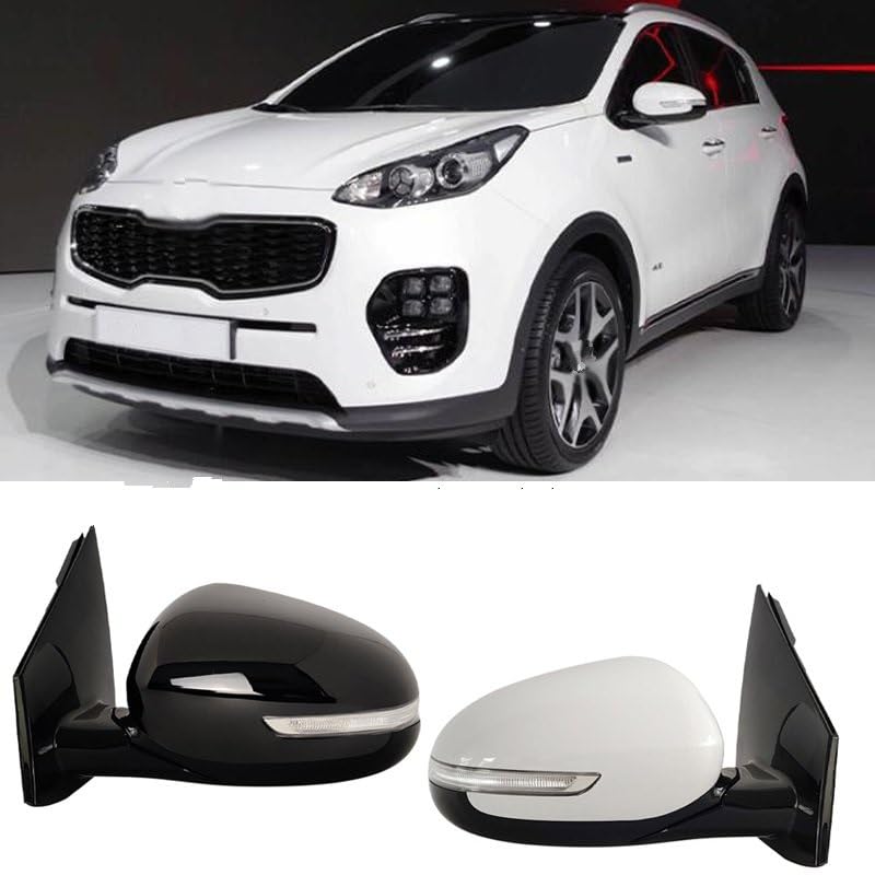 Rétroviseur complet voiture 5/7/9 Broches Pour KIA Pour Sportage R 2011 2012 2013 2014 2015 2016 Ensemble Rétroviseurs Extérieurs Voiture Rétroviseur extérieur porte pleine (Couleur Rétroviseur complet voiture 5/7/9 Broches Pour KIA Pour Sportage R 2011 2012 2013 2014 2015 2016 Ensemble Rétroviseurs Extérieurs Voiture Rétroviseur extérieur porte pleine (Couleur