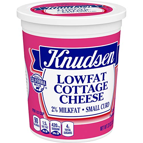 Knudsen Lowfat Small Curd Cottage Cheese With 2% Milkfat (32 Oz Tub) #TOP1