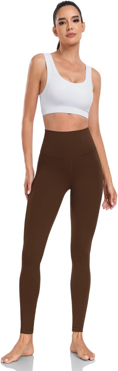 HeyNuts Yoga Pro Leggings 31'' for Tall Women, Buttery Soft High Waisted Lounge Yoga Pants Extra Long - Image 4