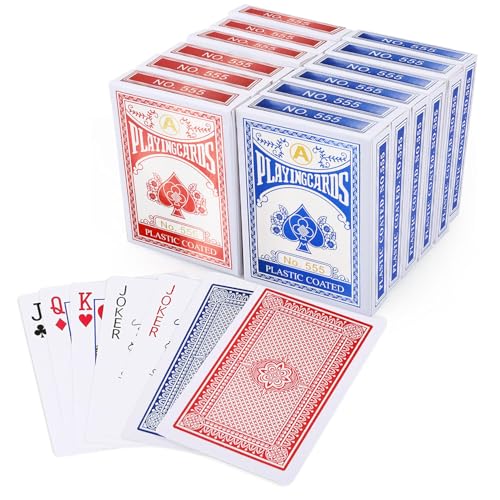The Dreidel Company Playing Cards Deck 2.25 Inch x 3.5 Inch (6-Pack)