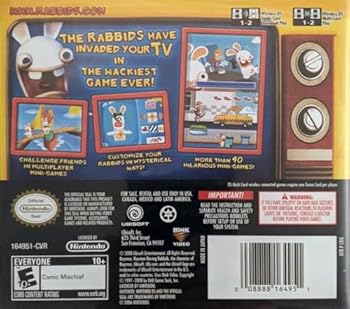 Video Game Rayman Raving Rabbids TV Party Book