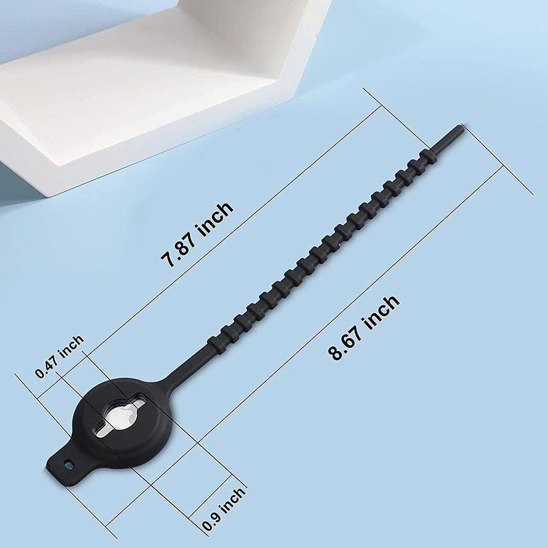 airtag bike mountairtag holder case for bicycle easy to install under bicycle seat airtag mount silicone airtag cases protectors fits for scooters t