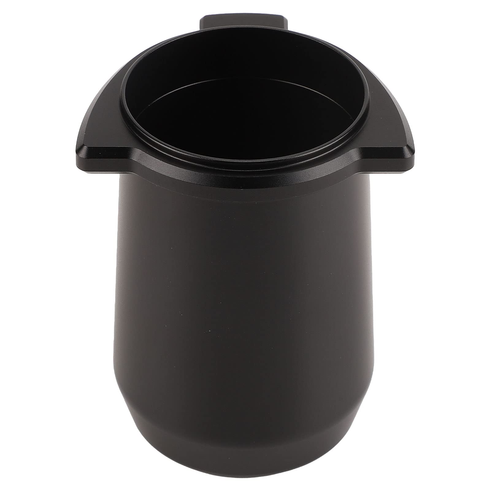 54mm kubek dozujący kawę ze stopu aluminium młynek do kawy espresso kubek w proszku podajnik kawy w proszku część (Black)