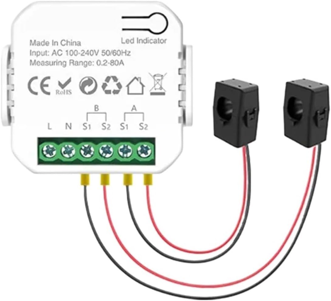 Two-way monitoring meter for electricity(2 Channel)