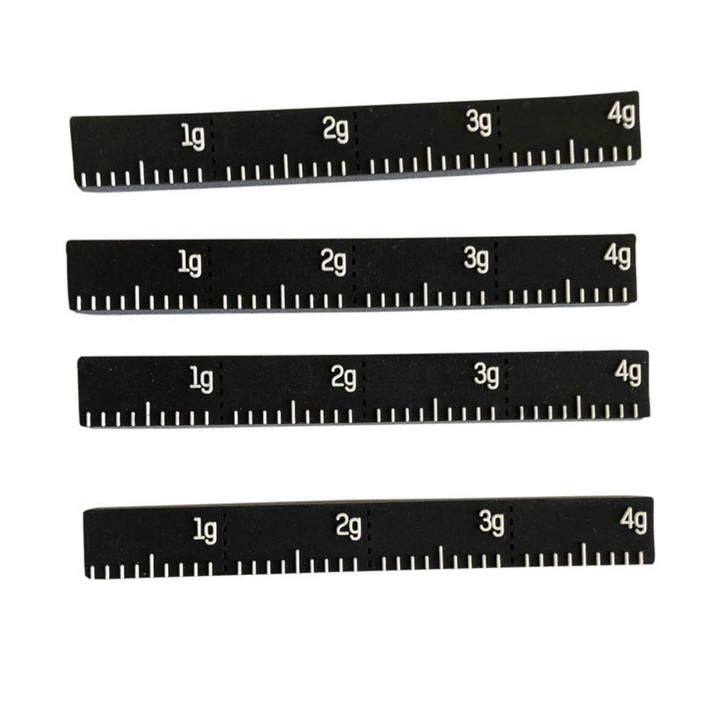 6 Poids D'Équilibrage Raquette Tennis Silicone Type H – Bandes De Contre-Poids Personnalisables Pour Améliorer L'Équilibre