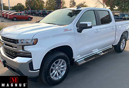 Estribos estilo OE APS para Chevy Silverado Sierra 2019-26 miniatura 4
