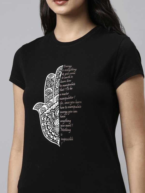 Image of Enamor Short Sleeve Crew Neck Regular Length Basic Crew T-Shirt - Slim Fit, Soft and Breathable Stretch Cotton - E147