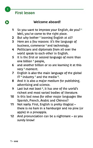 Perfectionnement anglais: 1