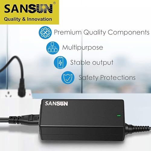Miniatura 9 de Fuente de alimentación de 12 V 5 A para tira de luces LED, adaptador de corriente de 60 W, transformador de 120 V CA a 12 V CC (1 juego)