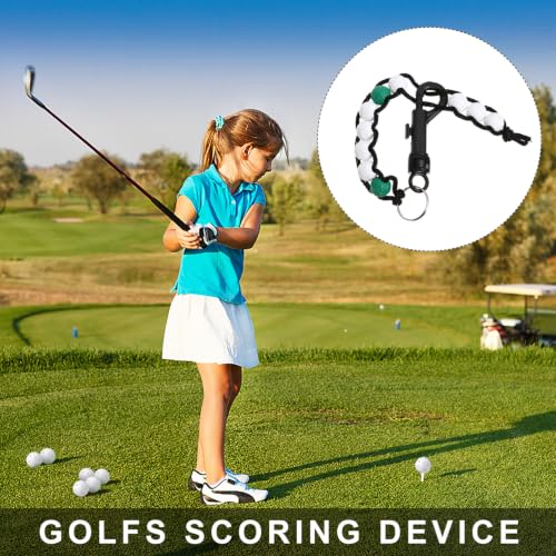 SUPVOX 10 unidades de accesorios para golf: contadores de puntuación de plástico miniatura 3