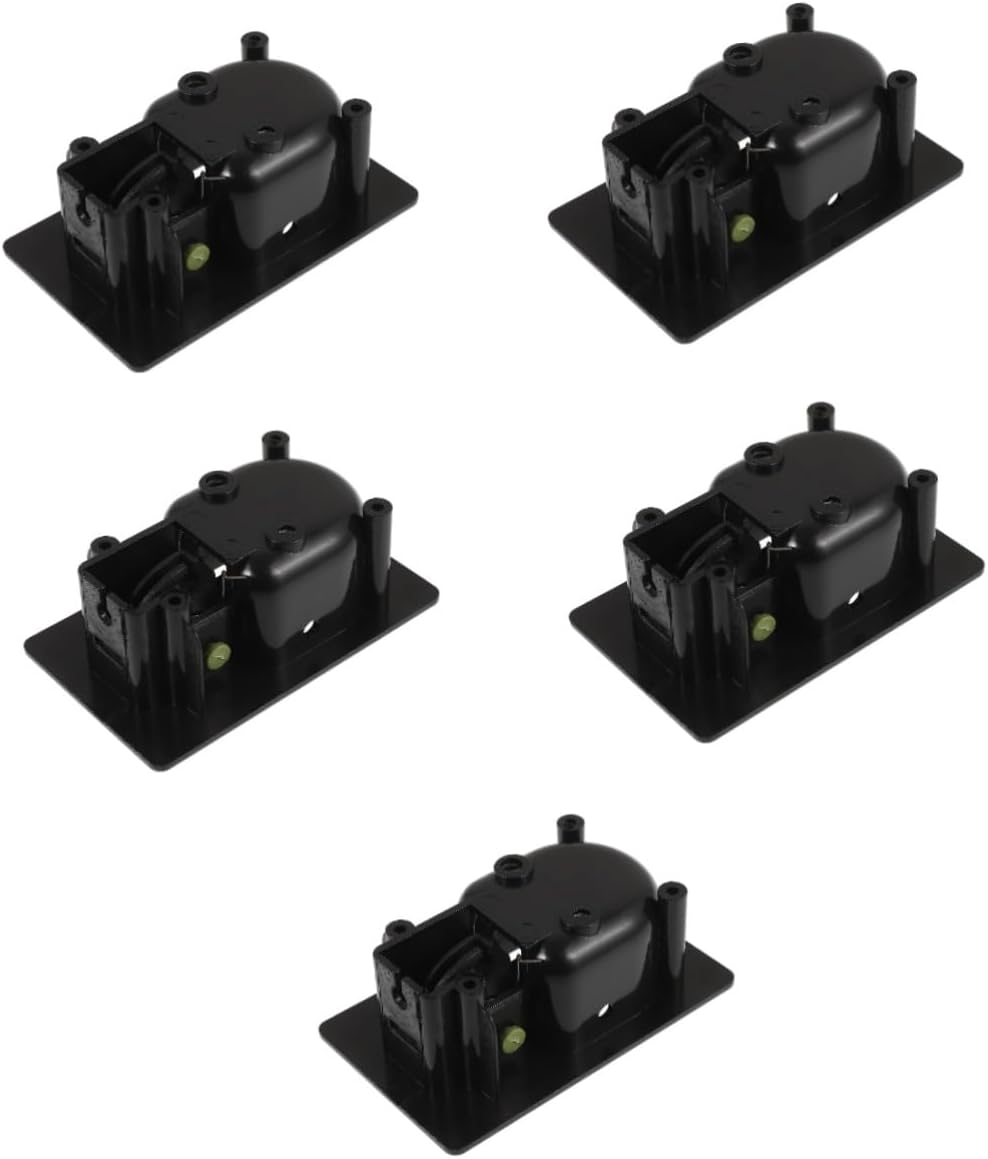 5pcs Sofa Pull Handle Replacement for Recliners Plastic Black Handle for Office Chairs Easy Installation Parts for Furniture Compatible Recliner Models