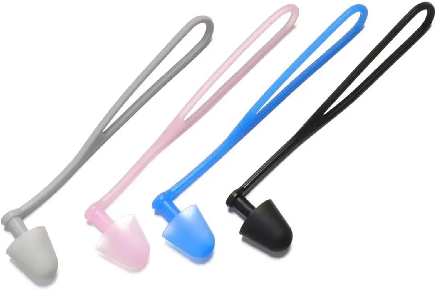 Swimming Ear Plugs Soft Swimming Earplugs Case Protective Prevent Water Protection Ear Plug Waterproof Silicone Swim Dive Supplies for Adults(Blue,60pcs)