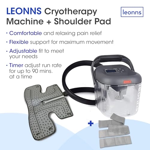 Image of LEONNS Cold Therapy Machine for Shoulder Surgery | Compression Pad & Timer