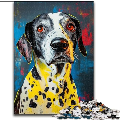 1000 Teile für Teenager Pointer-Hund-Puzzle 1000 Teile für Erwachsene Lernspielzeug Familienspiele Geburtstagsgeschenk Geschenke (26x38cm)