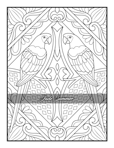100 Amazing Patterns: An Adult Coloring Book with Fun, Easy, and Relaxing Coloring Pages - Image 23