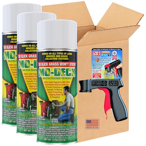 Mo Deck Spray three-pack with spray gun