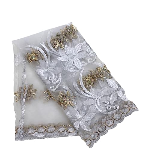 Sequins Embroidered Muslim Women's Big Scarf Hijab Turban African Headscarf Islamic Prayer Daily Shawls