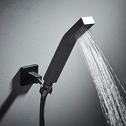Ensemble de douche mural avec mélangeur et pommeau de tête haute pression - 5