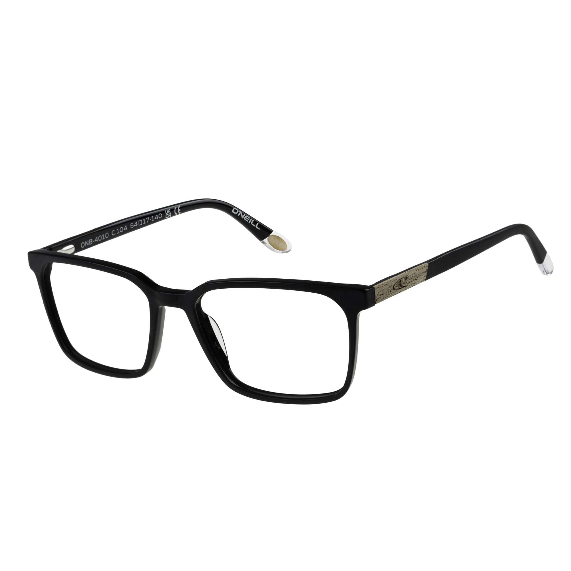 O'Neill Brille mit Sehstärke für Herren optional mit Sonnenbrillentönung oder Blaulichtfilter, Quadratisch, gefertigt aus Acetat (inklusive Brillenetui)
