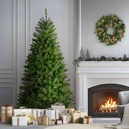 National Tree Company 6.5 ft (2.0m) Unlit North Valley Spruce Artificial Christmas Tree, 816 Tips, Includes Stand, Green by National Tree Company - Image 3