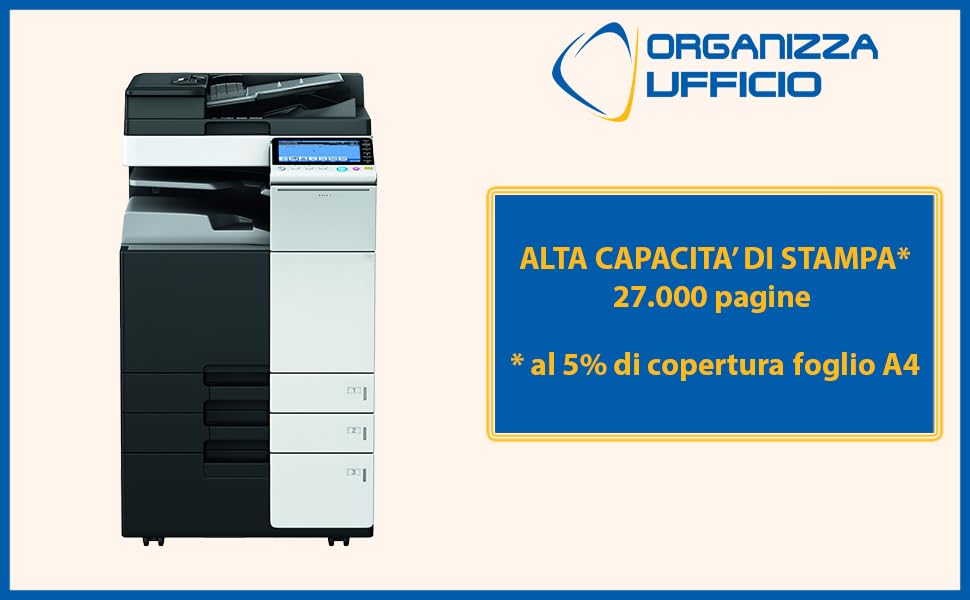 4X Toner Per Konica Minolta Bizhub C 224 284 364 E, TN-321K TN321K NERO
