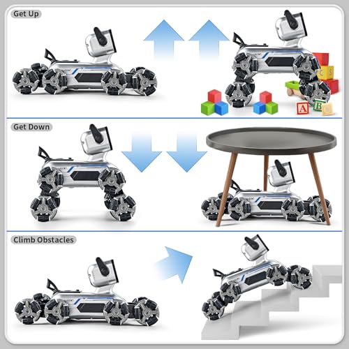 Aprilwolf 2950-1 8Wd Gesture Sensing Stunt Robot Dog Rc Car Toys thumb #2