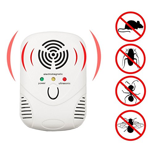 Preisvergleich Produktbild Amazing EU-Stecker elektronische Ultraschall Anti Mosquito Insekt Nagetierrepeller Hausgebrauch Harmlos Ratte Maus Pest Reject Repellent Nagetierrepeller