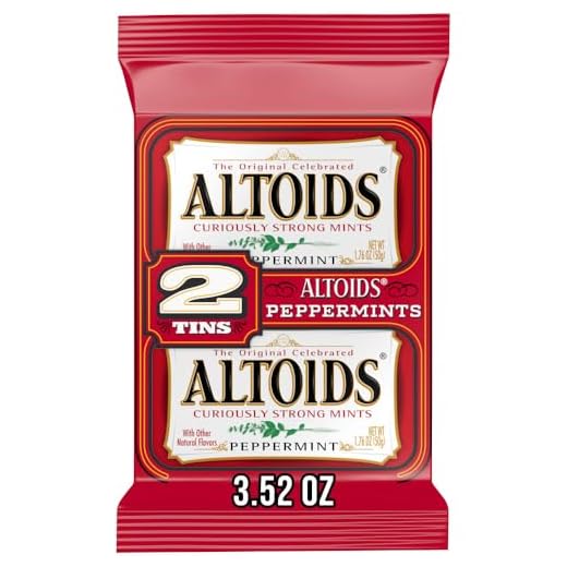 Altoids Peppermint Mints Single Pack, 1.76 ounce (Pack of 2)
