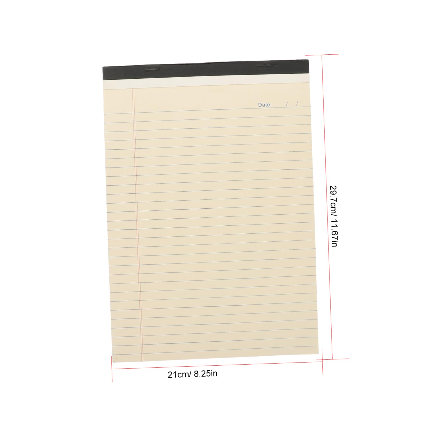 A4-taschennotizblock 4 Stück-pack Beige Papier, Abreißbar, Notizblock