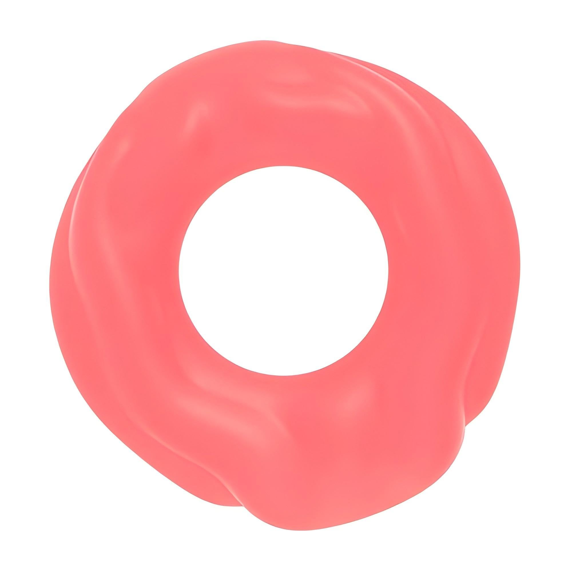 Men's Endurance Exercise Ring, Adjustable Pressure Ring, Increases Male Strength and Charm (UKF148) (Red)