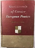 Governments of Greater European Powers. B0000CJHEY Book Cover