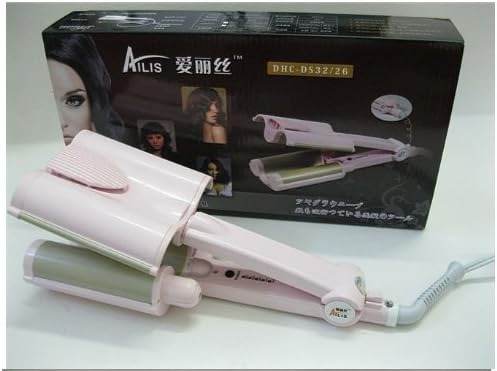 Tsuyagla Waver Hair Curler Iron & Hair Iron, Triple Barrel Curling Irons, Unique Designs, Ease to Use. Luxury Beauty Hair Gifts 26mm. (110-220v)