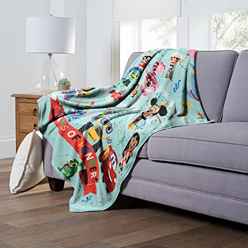 Northwest Disney 100 Silk Touch Throw Blanket, 50" X 60", Years Of Wonder #TOP3