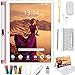 Produktbild Tablet 10 Zoll Android 64GB rom - 4GB ram Quad Core 4G Tablet mit Deutsche Tastaturaufkleber Stift Tastatur, Type C, 5MP+8MP Kamera, 8000mAh Akku WiFi 4G Dual-SIM/SD Bluetooth Android 9.0 Tablet PC