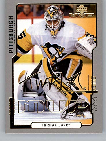 2020-21 Upper Deck MVP 20th Anniversary Third Star #49 Tristan Jarry Pittsburgh Penguins NHL Hockey Trading Card