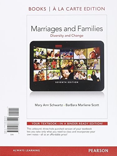 Marriages and Families, Books a la Carte Edition Plus NEW MySocLab with Pearson eText -- Access Card Package (7th...
