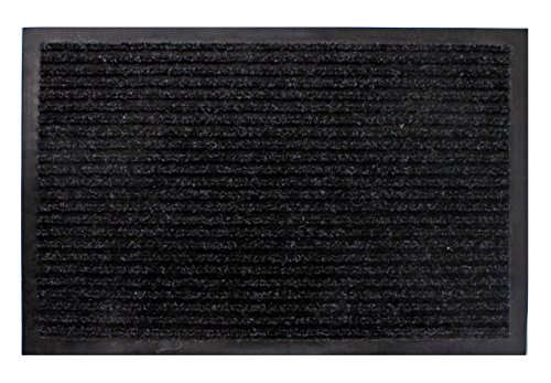 Tapis anti-poussière noir - Tapis de hall d’entrée ou d’extérieur, Noir , 80 x 180 cm Cover
